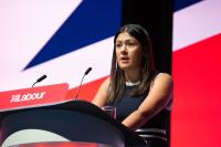 Lisa Nandy at Labour Party Conference 2022