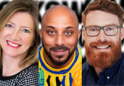 (L- R) Headshots of Katy Arnander, Adem Holness and Elliot Willis