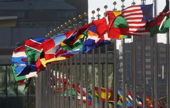 Photo of flags