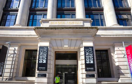 Stock image of The Science Museum in London, 14 May 2018