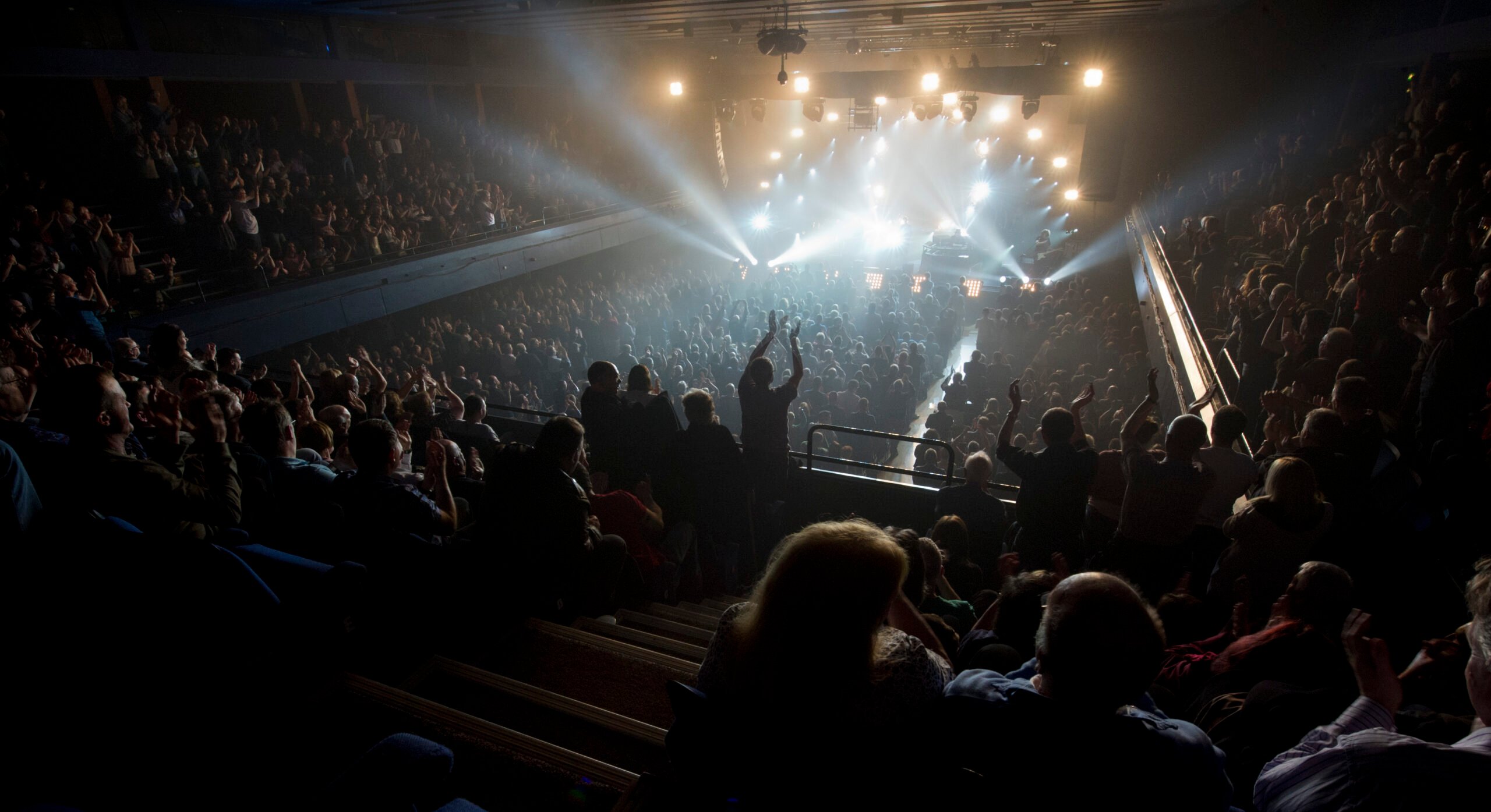 crowd at a performance