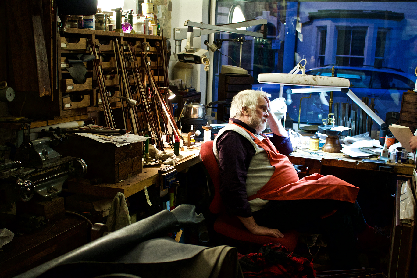 Behind the curtain: The stubbornly beautiful craft of violin making