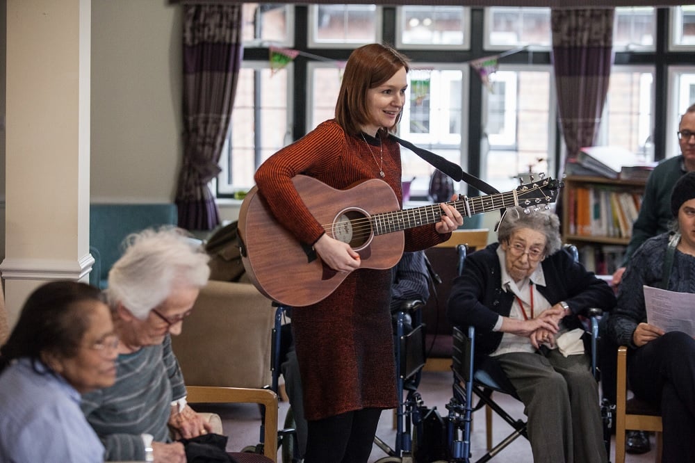 Opportunities to take part in music ‘essential’ in care homes, says report