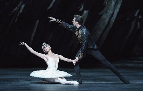 Yasmine Naghdi as Odette and Nehemiah Kish as Prince Siegfried in Swan Lake, The Royal Ballet