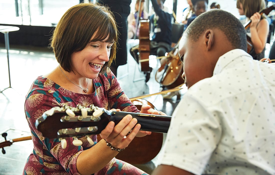 Positive outcomes are emerging from online music teaching, survey finds