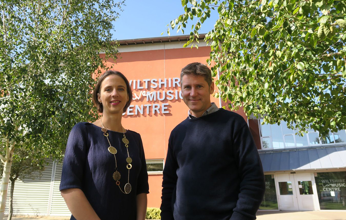 Slater takes over at Wiltshire Music Centre