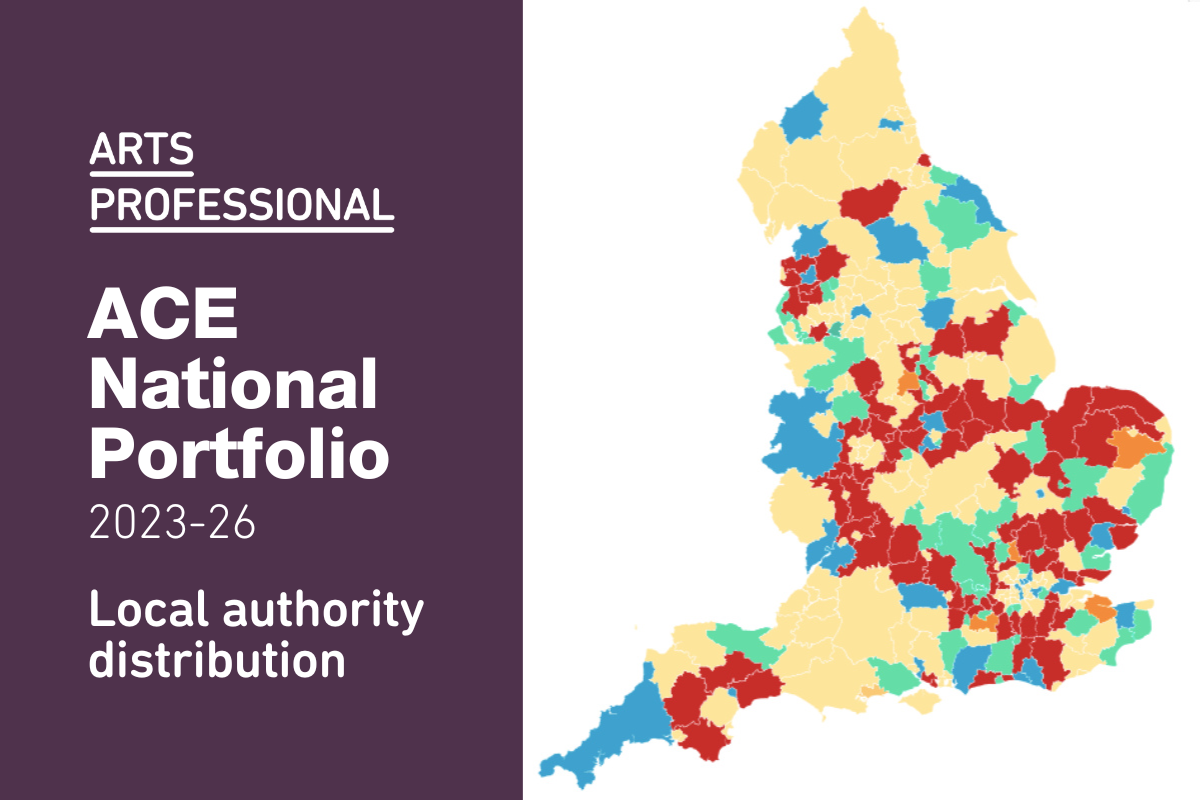 NPO analysis: Funding breakdown by local authority