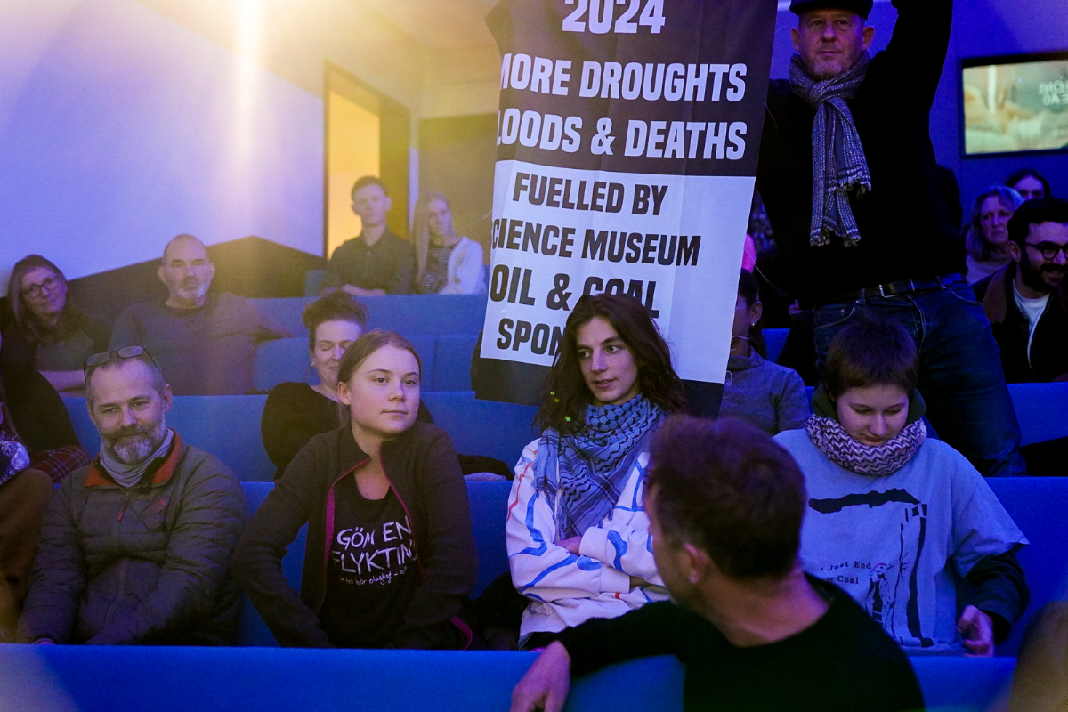 Activists target Science Museum over fossil fuel sponsorship