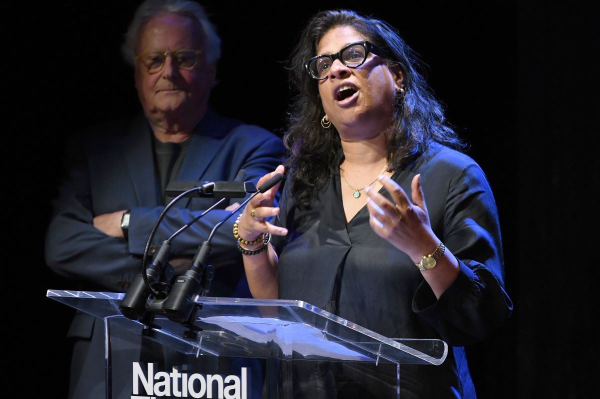 Indhu Rubasingham and Richard Eyre