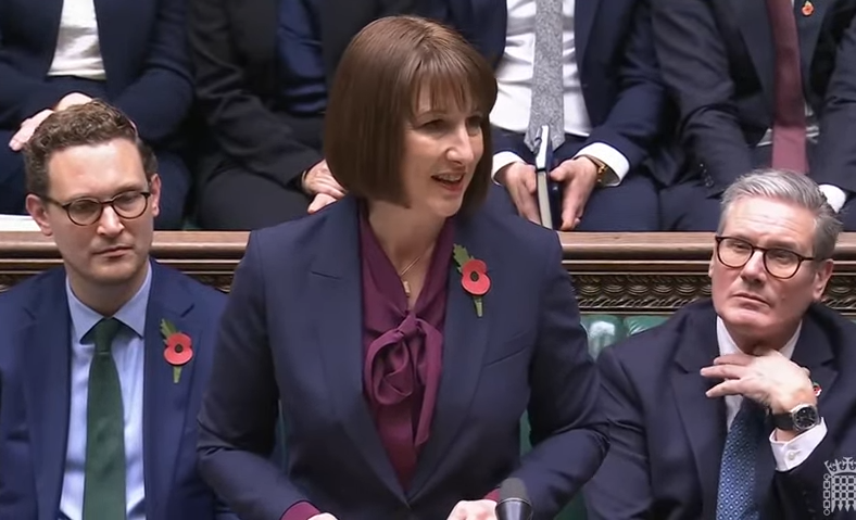 Rachel Reeves at Prime Minister's Questions and Budget 2024 -  30 October 2024