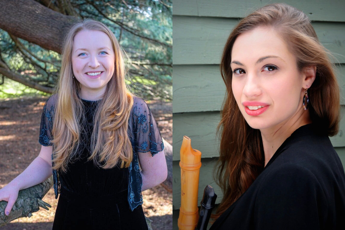 Composite of headshots of l-r: Hannah Ely and Olwen-Foulkes