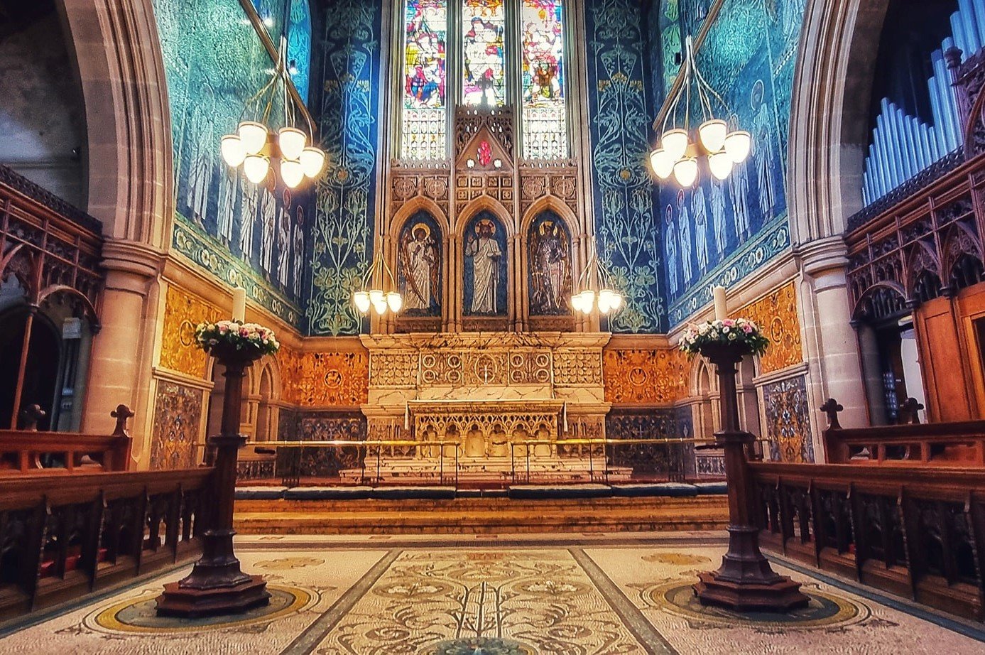 Interior of St George's Church Jesmond