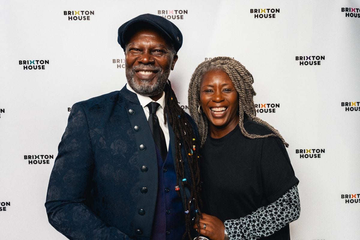 Levi Roots, Brixton House Chair Designate, Delia Barker, CEO Brixton House - Alice in Wonderland © Ross Kernahan