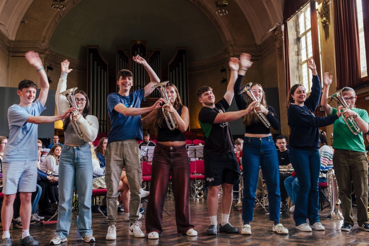 National Youth Brass Band of Wales 2024

National Youth Arts Wales

University of Bangor, July 2024

Photographs by Evan Dawson