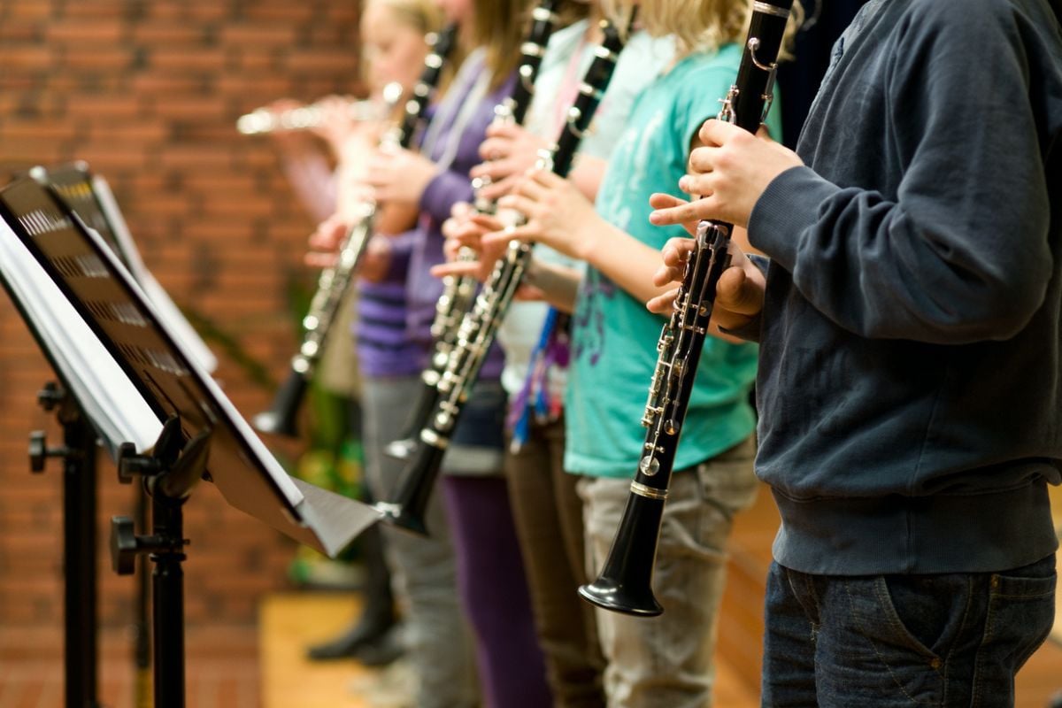 Clarinet concert at school

iStock